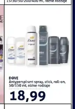 Blue Stop Antyperspirant stick Dove oferta