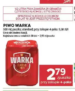 Stokrotka Piwo Warka Classic oferta