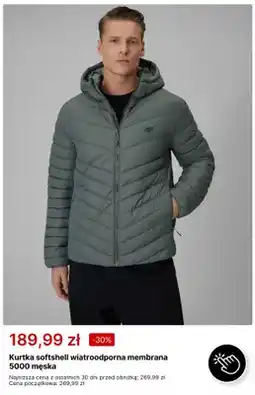 4F Kurtka softshell wiatroodporna membrana 5000 męska 4F oferta