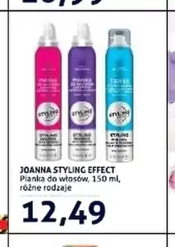 Blue Stop Pianka do włosów Joanna Styling Effect oferta