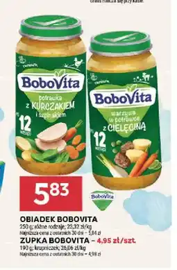 Stokrotka Obiadek BoboVita potrawka z kurczakiem i szpinakiem oferta