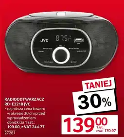 Selgros Radioodtwarzacz JVC oferta