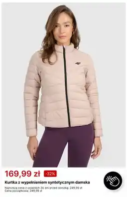 4F Kurtka z wypełnieniem syntetycznym damska 4F oferta