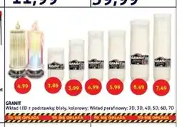 Blue Stop Wkład LED z podstawką biały Granit oferta
