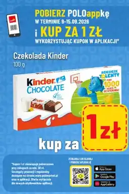 Polomarket Czekolada Kinder oferta