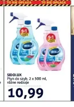 Blue Stop Płyn do szyb 2-pak Sidolux oferta