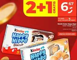Dealz Wafelki Kinder oferta