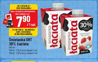 Śmietanka UHT Łaciata 30%