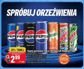 Napój gazowany Mountain Dew Zero Cukru