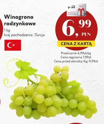 Winogrona rodzynkowe