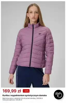 4F Kurtka z wypełnieniem syntetycznym damska 4F oferta