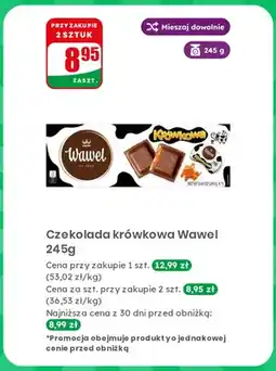Dino Czekolada krówkowa Wawel oferta