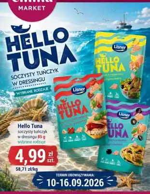 Hello Tuna soczysty tuńczyk w dresingu z suszonymi pomidorami Lisner
