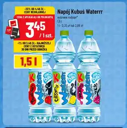 Polomarket Napój Kubuś Waterrr o smaku truskawki oferta