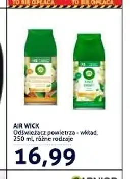 Blue Stop Odświeżacz powietrza wkład Air Wick oferta