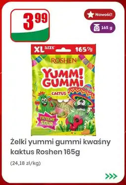 Dino Żelki Yummi Gummi kwaśny kaktus Roshen oferta
