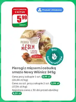 Dino Pierogi z mięsem i cebulką smażoną Nowy Wiśnicz oferta
