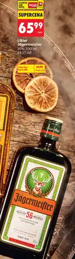 Biedronka Likier Jägermeister oferta