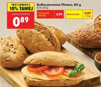 Biedronka Bułka poranna fitness oferta