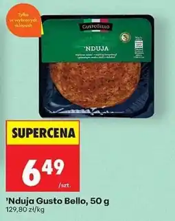 Biedronka 'Nduja Gusto Bello oferta