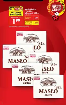 Biedronka Masło Ekstra z Polskiej Mleczarni oferta