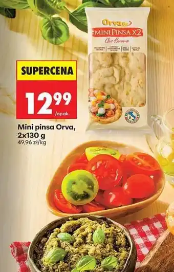 Biedronka Mini pinsa Orva oferta