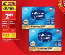 Biedronka Masło Ekstra Mleczna Dolina oferta