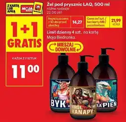 Biedronka Żel pod prysznic LAQ oferta
