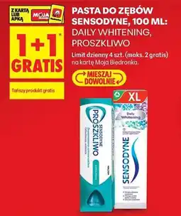 Biedronka Pasta do zębów Sensodyne oferta