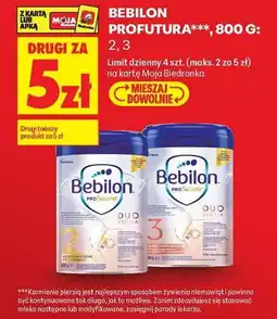 Biedronka Bebilon Profutura Duo Biotik oferta