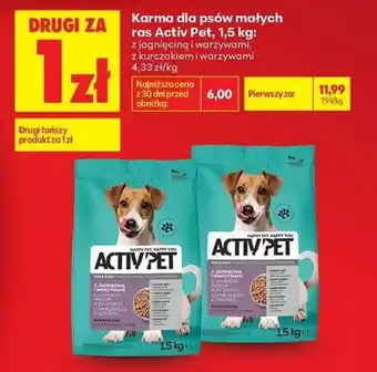 Karma dla psów małych ras Activ Pet