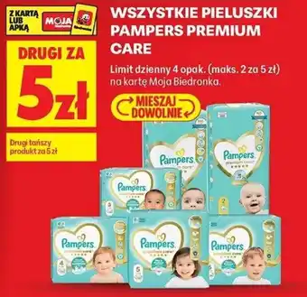 Pieluszki Pampers Premium Care