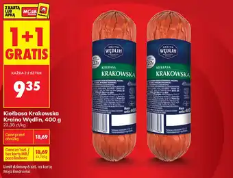 Biedronka Kiełbasa Krakowska Kraina Wędlin oferta