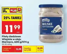 Biedronka Filety śledziowe Wiejskie w oleju Marinero oferta