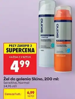 Biedronka Żel do golenia Skino oferta
