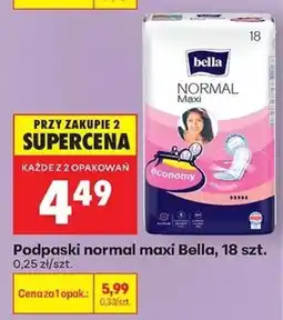 Biedronka Podpaski normal maxi Bella oferta