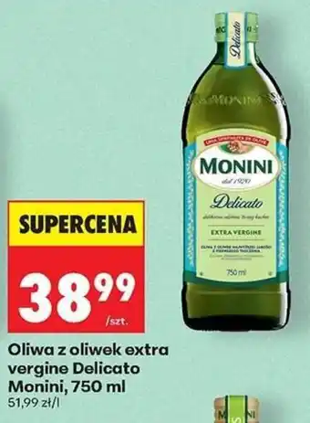 Biedronka Oliwa z oliwek extra vergine Delicato Monini oferta