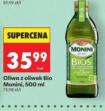 Biedronka Oliwa z oliwek Bio Monini oferta