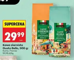Biedronka Kawa ziarnista Gusto Bello oferta