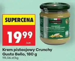 Biedronka Krem pistacjowy Crunchy Gusto Bello oferta