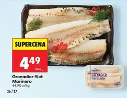 Biedronka Grenadier filet Marinero oferta