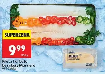 Biedronka Filet z halibuta bez skóry Marinero oferta