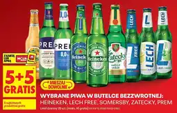 Biedronka Piwa w butelce bezzwrotnej oferta