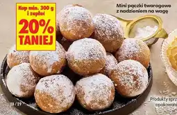 Biedronka Mini pączki twarogowe oferta