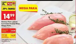 Biedronka Świeży filet z piersi kurczaka Kraina Mięs, Mega Paka oferta