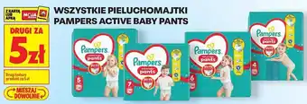 Biedronka Pieluchomajtki Pampers Active Baby Pants oferta