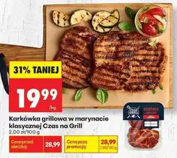 Biedronka Karkówka grillowa w marynacie klasycznej Czas na Grill oferta