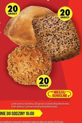 Biedronka Bułki oferta