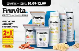 Biedronka Fruvita Pure Jogurt + Owoce oferta