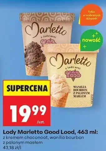 Biedronka Lody Marletto Good Lood oferta